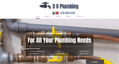 Desktop Screenshot of d-bplumbing.com